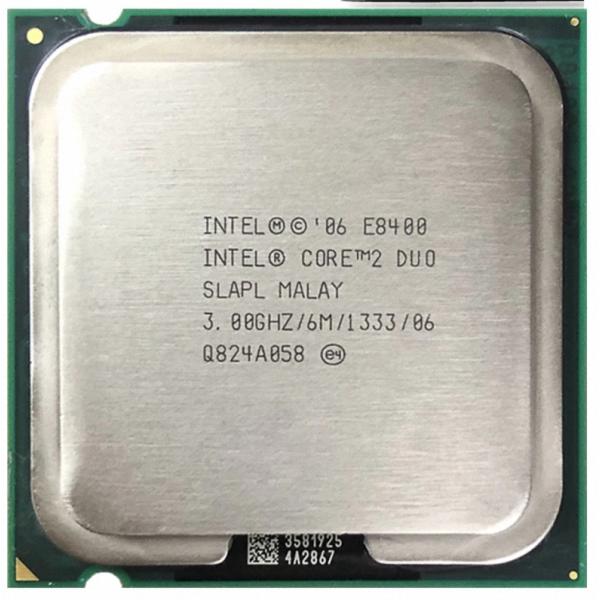 Intel Core 2 Duo E8400 SLAPL 2C 3GHz 6MB 65W LGA77...