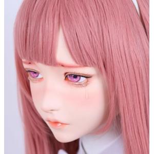 全頭マスク カツラ付き 月神DE フルマスク ドール ヘッド 全頭マスク カツラ付き 月神DE フルマスク ドール ヘッド