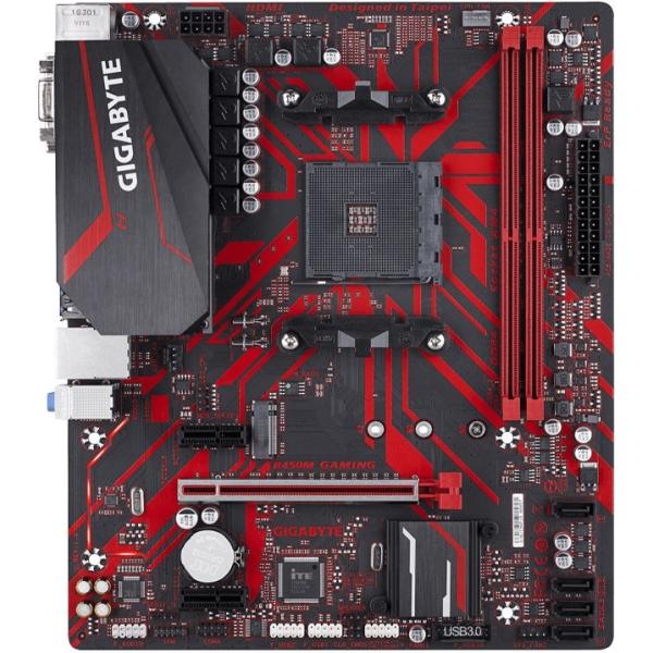 GIGABYTE B450M GAMING AMD AM4 Micro ATX DDR4-SDRAM...