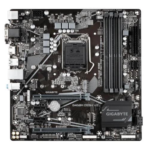 GIGABYTE B460M DS3H V2 (rev 1.0) LGA 1200 Intel B4...