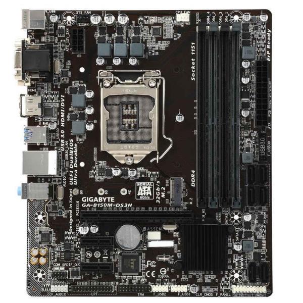 GIGABYTE GA-B150M-DS3H (rev. 1.0) LGA 1151 Intel B...