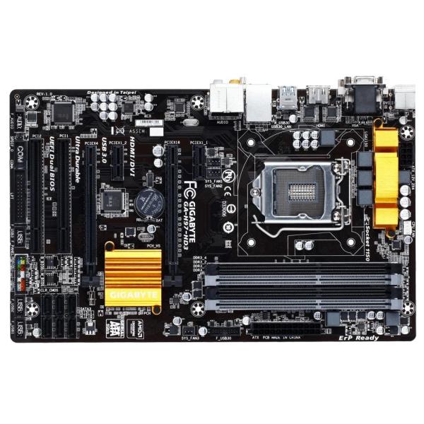 GIGABYTE GA-H97-HD3 LGA1150 Intel H97 HDMI SATA 6G...