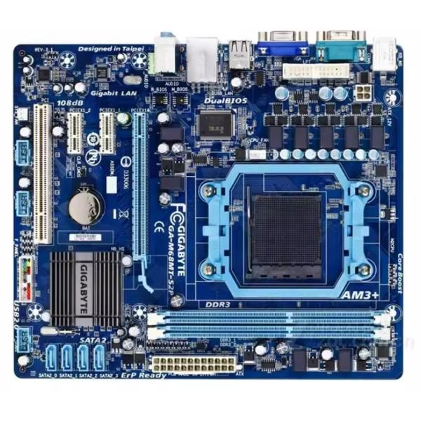 GIGABYTE GA-M68MT-S2P Socket AM3 AMD DDR3 8GB Micr...