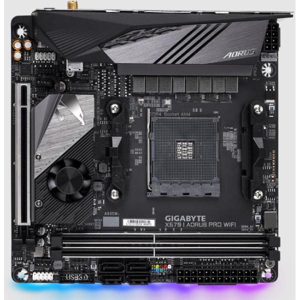 GIGABYTE X570 I Aorus Pro Wi-Fi AMD X570 DDR4 Sock...