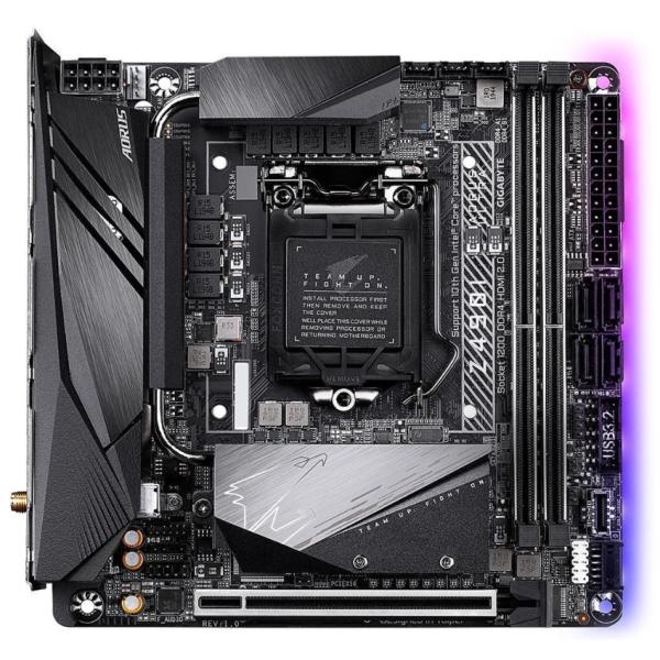 GIGABYTE Z490I AORUS ULTRA LGA 1200 Intel Z490 SAT...