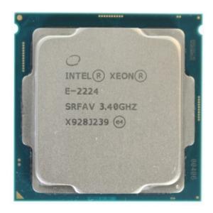 Intel Xeon E-2224 SRFAV 4C 3.4GHz 8MB 71W LGA1151
