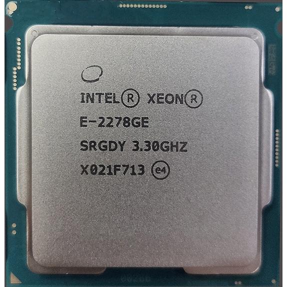 Intel Xeon E-2278GE SRGDY 8C 3.3GHz 16MB 80W LGA11...