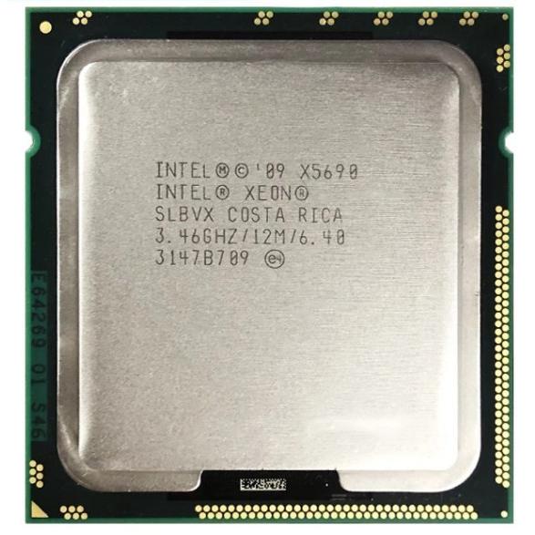 2個セット Intel Xeon X5690 SLBVX 6C 3.46GHz 12MB 130W ...