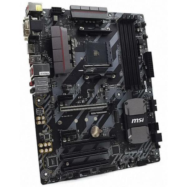 MSI B350 TOMAHAWK AM4 AMD B350 SATA 6Gb/s USB 3.1 ...