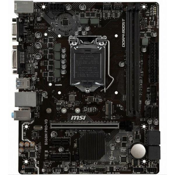 MSI B360M PRO-VD LGA 1151 (300 Series) Intel B360 ...