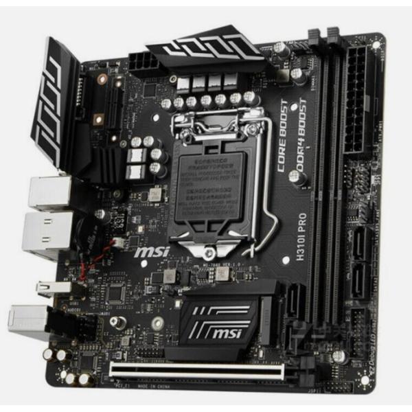 MSI H310I PRO LGA1151 DDR4 DP DVI M2 Mini-ITX Moth...