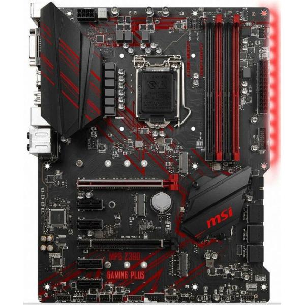 MSI MPG Z390 GAMING PLUS LGA 1151 (300 Series) Int...