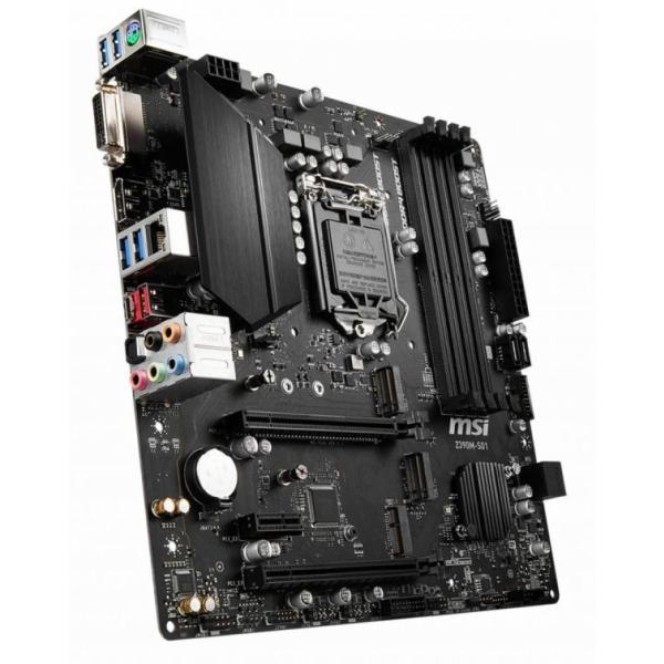 MSI Z390M-S01 LGA 1151 Intel Z390 DDR4 Dual M.2 US...