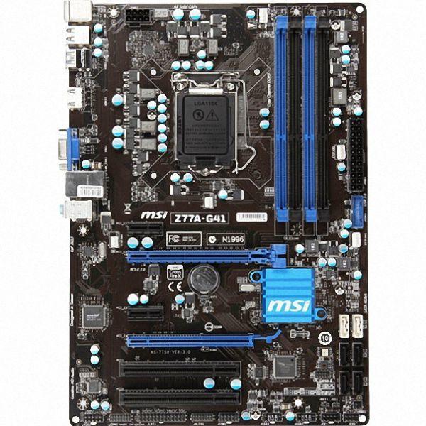 MSI Z77A-G41 LGA 1155 Intel Z77 HDMI SATA 6Gb/s US...