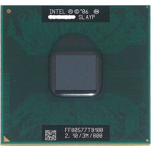 Intel Core 2 Duo T8100 SLAP9 2C 2.1GHz 3MB 35W Soc...