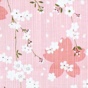 お弁当包み 風呂敷 小布 「春さくらピンク」5...の詳細画像1