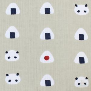 濱文様 フラットポーチ シマエナガと雪 / 冬柄 野鳥 化粧ポーチ 日本製