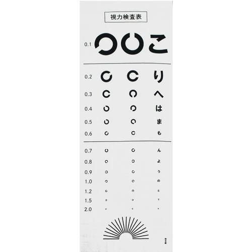 捺染てぬぐい「視力検査」【3枚以上で送料無料】 手拭い おもしろてぬぐい 濱文様 ケイス 日本製 生...