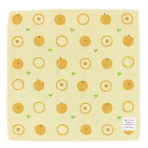 ハンカチ タオル セミウォッシュ 梨ラブ 濱文...の詳細画像2