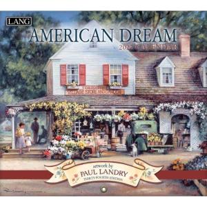 2027年ラングカレンダー「AMERICAN DREAM」アメリカンドリーム lang LANGカレンダー2027 壁掛け 風景 インテリア アートカレンダー  デザイナー 輸入｜鎌倉香紙堂ヤフー店