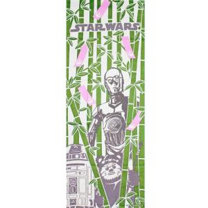 在庫限り500円オフ】スターウォーズ和てぬぐい「ヨーダ 菊」SW-TOWEL