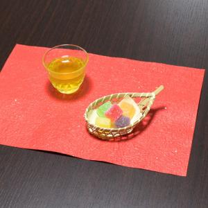 越前和紙ランチョンマット「金銀雲竜もみ紙/赤」1...の商品画像