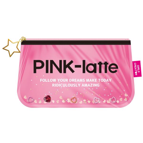 ペンケース PLT クリアペンポーチ PNK ピンク H150-52 PINK-latte 学研ステ...