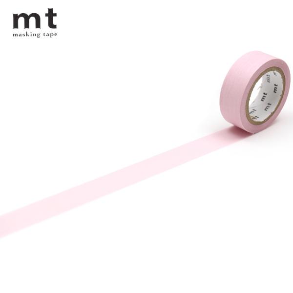 マスキングテープ カモ井加工紙 mt basic パステルローズ 15mm×7m MT01DP495...