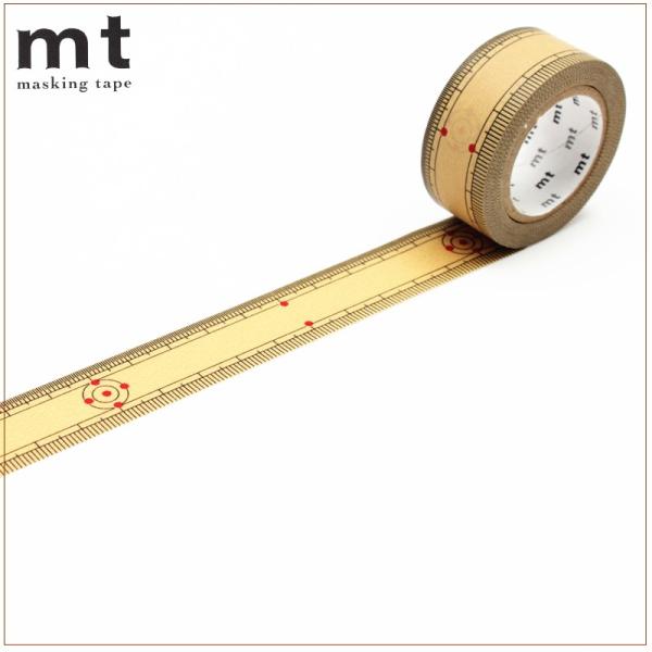マスキングテープ カモ井加工紙 mt ex 竹定規 20mm×7m MTEX1P97R 別途送料 送...