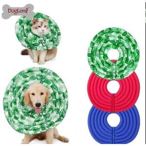 ペット用 エリザベスカラー 猫用 犬用 ワイドドーナツ ソフト 柔らかい 軽量 傷舐め防止 傷舐め予防 視界確保 介護用品 超小型犬 小型犬 中型犬 大型犬