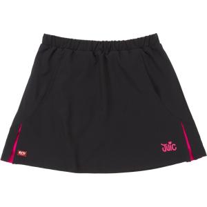 　グランス（スコート）　ブラック×ピンク　卓球　JUIC　ジュウイック