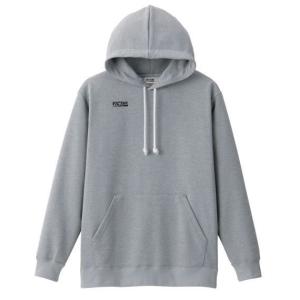 プレイロゴプルパーカー　卓球　ヴィタクス　VICTAS　グレー