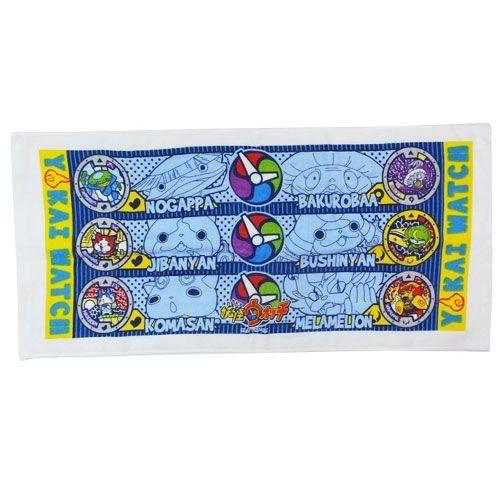 妖怪ウォッチ　フェイスタオル　「842048」　35×75cm  【在庫処分】