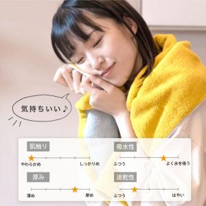 フェイスタオル 4枚 サイズ 一般的 今治 厚...の詳細画像5