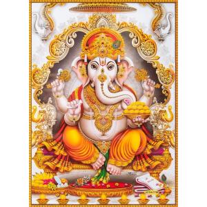 インドの神様 ガネーシャ神 お守りカード×1枚[...の商品画像