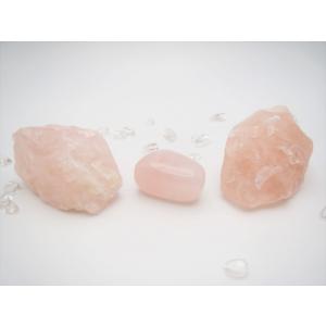 パワーストーン原石 ローズクォーツ(紅水晶/薔薇水晶) 淡色系/A級[NQ] MSサイズ×1個 Power/Gem RoughStone Rose-Quartz Pale Rose/A-Grade[NQ] MS-Size×1pcs