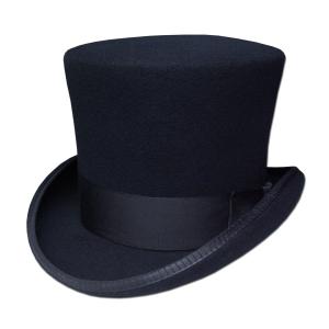 ニューヨークハット 帽子 フェルトハット New York Hat 5009 MAD HATTER Black メンズ レディース｜prast