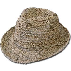 ニューヨークハット New York Hat ハット 7016 SEA GRASS FEDORA Natural メンズ レディース｜prast