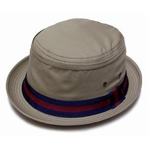 ニューヨークハット 帽子 ポークパイハット New York Hat 3025 FISHERMAN フィッシャーマン Tan メンズ レディース｜prast