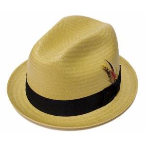 ニューヨークハット NEW YORK HAT 帽子 ストローハット 中折れ 2271 TOYO CLASSIC Bamboo メンズ レディース｜prast