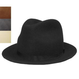 NEW YORK HAT ニューヨークハット 中折れハット レザー 本革 NEW YORK HAT（ニューヨークハット） 正規販売店 本革 レザー ハット