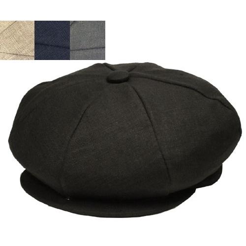 ニューヨークハット New York Hat 6212 LINEN NEWSBOY リネンニュースボ...