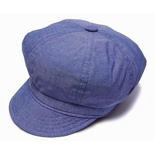 New York Hat　ニューヨークハット　 帽子 キャスケット 　6213 CHAMBRAY SPITFIRE　 Blue｜prast