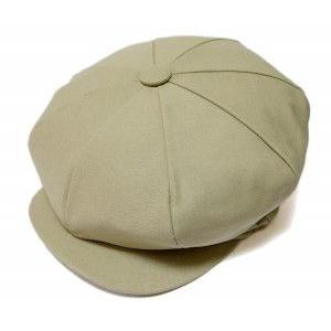 NEW YORK HAT ニューヨークハット 帽子 キャスケット 6226 CANVAS BIG APPLE Khaki メンズ レディース