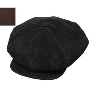 New　York　Hat　ニューヨークハット　#9225　Suede Big Apple　スエード ビッグアップル　キャスケット　BLACK　BROWN　 メンズ　レディース｜prast