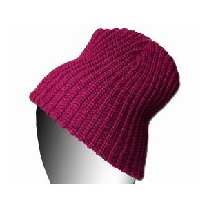 New York Hat ニューヨークハット ニットキャップ 4655 CHUNKY BEANIE チャンキービーニー Burgundy メンズ レディース｜prast