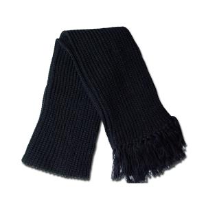 New York Hat（ニューヨークハット） マフラー #4648S CHUNKY SCARF, Black