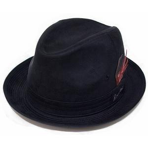 Borsalino　ボルサリーノ　 帽子 カジュアルハット　B1098　 ブラック