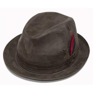 Borsalino　ボルサリーノ　帽子　カジュアルハット　B1098　ダークブラウン