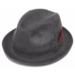 Borsalino　ボルサリーノ　 帽子 カジュアルハット　B1098　チャコールグレー